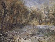 Pierre Renoir Snowy Landscape Germany oil painting artist